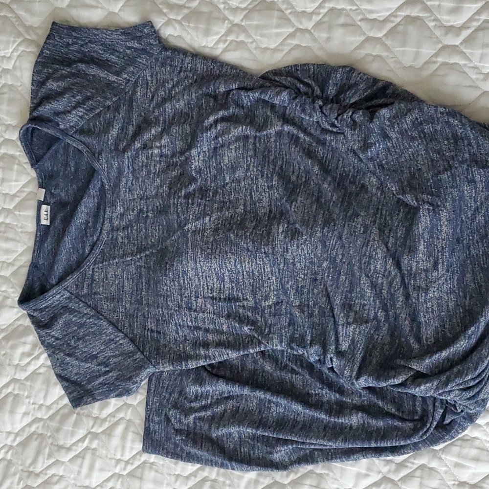 Gap Maternity Tshirt Dress Size Small Navy Heather